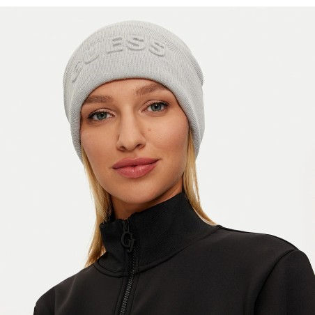 GUESS - Berretto con logo lettering in rilievo