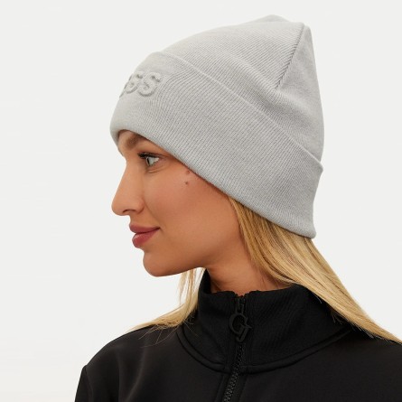 GUESS - Casquette avec logo en lettres gaufrées GUESS - Casquette avec logo en lettres gaufrées