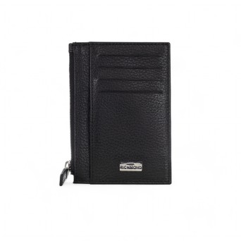 JOHN RICHMOND - Porta carte in pelle con logo