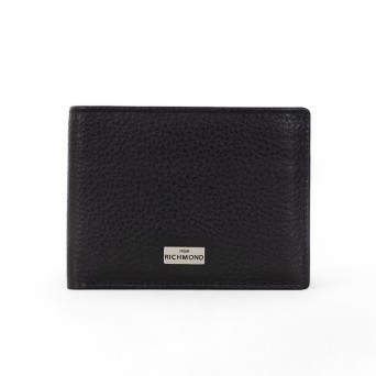 JOHN RICHMOND - Portafoglio in pelle con logo