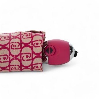 LIU JO - Ombrello con logo stampato all over 2