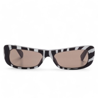 JACQUEMUS - Capri Zebra-Sonnenbrille
