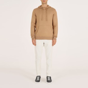 OUT/FIT - Pull en cachemire avec capuche