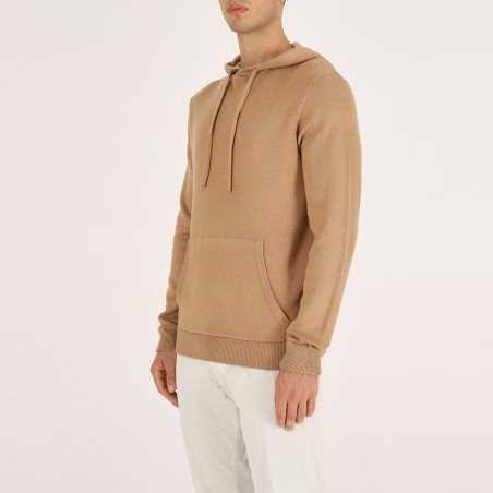 OUT/FIT - Pull en cachemire avec capuche