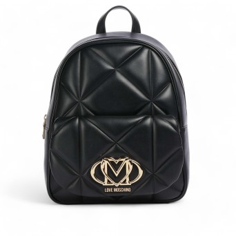LOVE MOSCHINO - Backpack with monogrammed logo