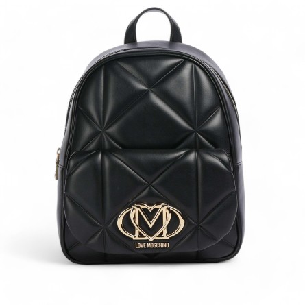 LOVE MOSCHINO - Zaino con logo monogramma