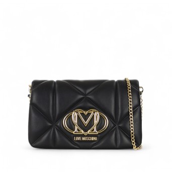 LOVE MOSCHINO - Borsa a tracolla con logo monogramma
