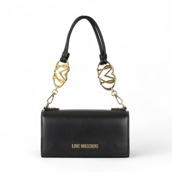 LOVE MOSCHINO - Borsa a spalla con logo lettering