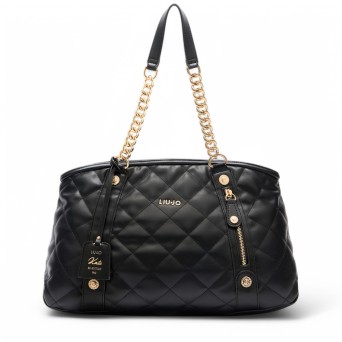 LIU JO - Borsa a mano matelassé con logo