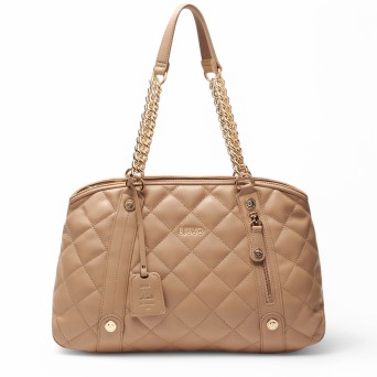 LIU JO - Borsa a mano matelassé con logo