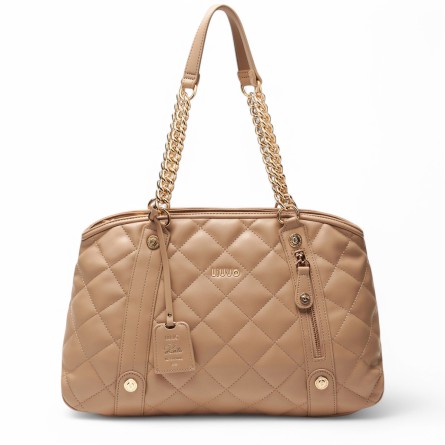 LIU JO - Borsa a mano matelassé con logo