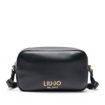 LIU JO - Borsa a tracolla con logo all over