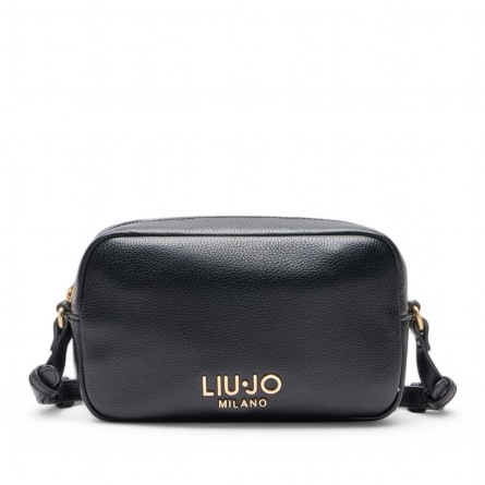 LIU JO - Borsa a tracolla con logo all over