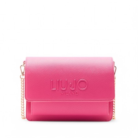 LIU JO - Bolso bandolera con logotipo en relieve
