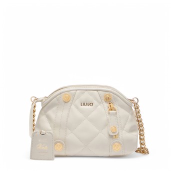 LIU JO - Borsa a tracolla matelassé con charm
