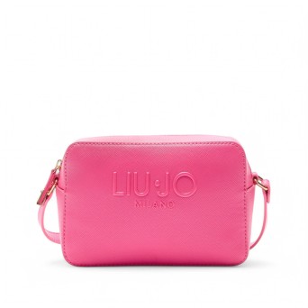 LIU JO - Borsa a tracolla con logo in rilievo