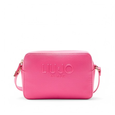 LIU JO - Borsa a tracolla con logo in rilievo