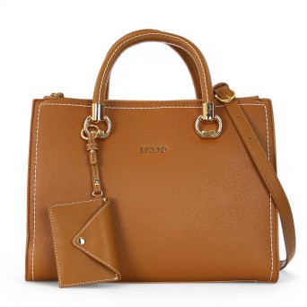 LIU JO - Borsa a mano con logo e pochette rimovibile