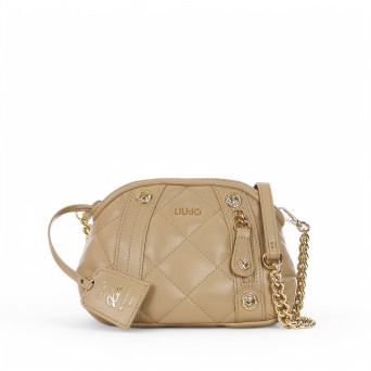 LIU JO - Borsa a tracolla matelassé con charm