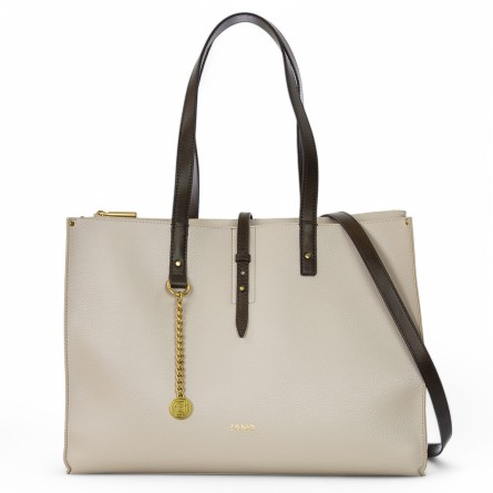 LIU JO - Borsa tote con charm logo