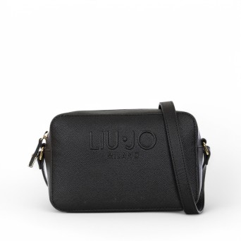 LIU JO - Borsa a tracolla con logo in rilievo