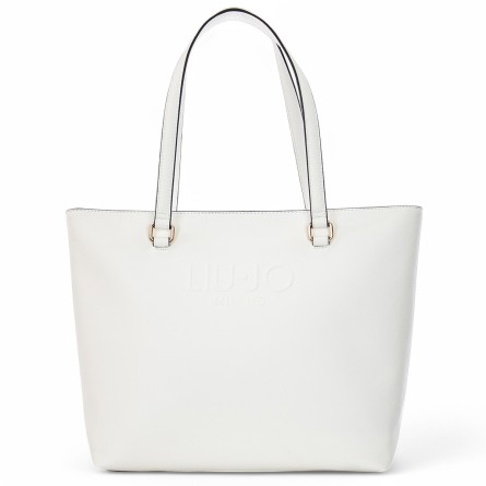 LIU JO - Borsa tote con logo in rilievo