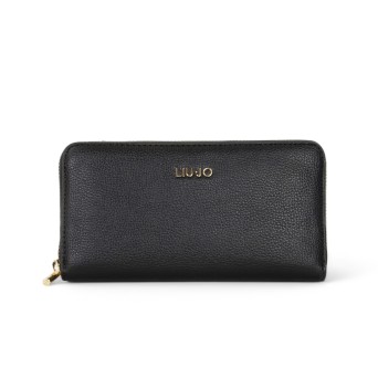 LIU JO - Portefeuille avec logo en lettres