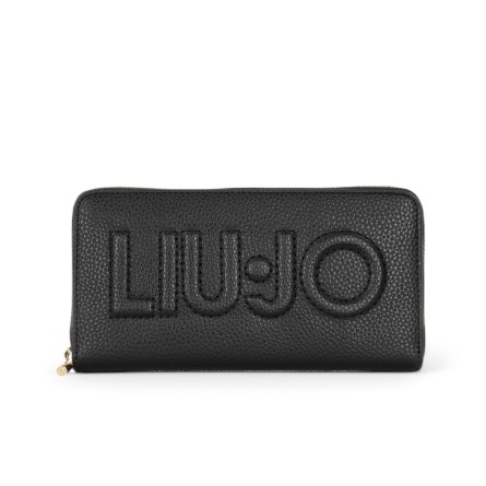 LIU JO - Brieftasche mit geprägtem Logo