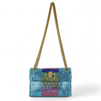 KURT GEIGER - Mini Kensington Crystals Shoulder Bag