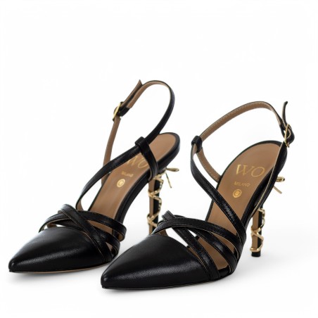WO MILANO - Pump leather with strap