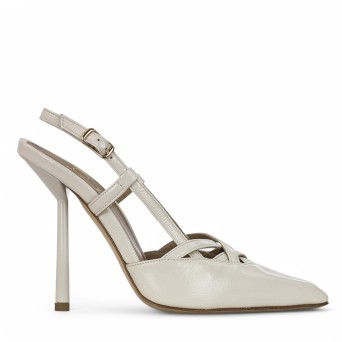 WO MILANO - Slingback de piel brillante