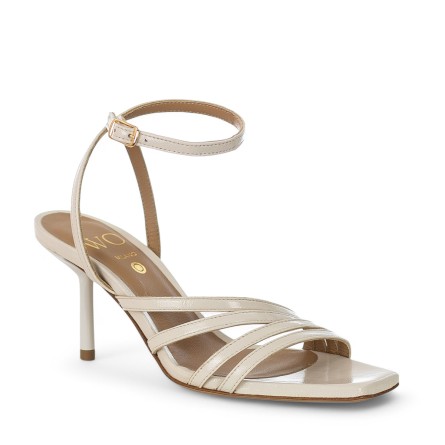 WO MILANO - Sandale multifascia en cuir brillant