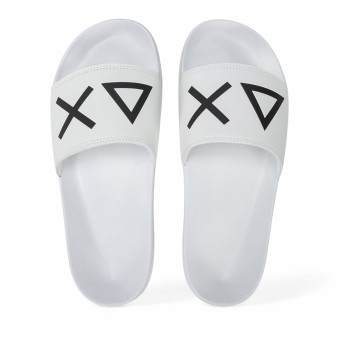 SUN68 - Ciabatta con maxi logo