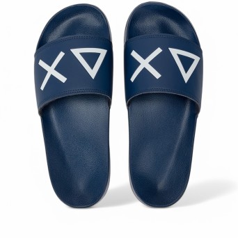 SUN68 - Ciabatta con maxi logo