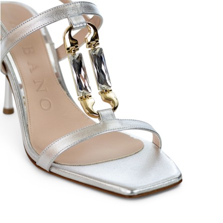 ALBANO - Sandal Frauen mit Steinen