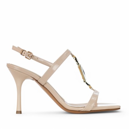 ALBANO - Sandal Frauen mit Steinen