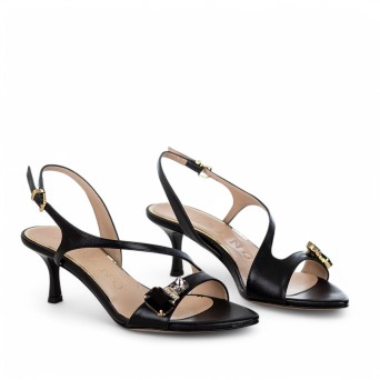 ALBANO - Sandal Frauen mit Steinen 2