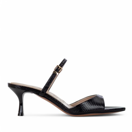 ALBANO - Sandal Genarbtes Leder