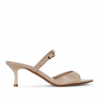 ALBANO - Sandalo in pelle martellata
