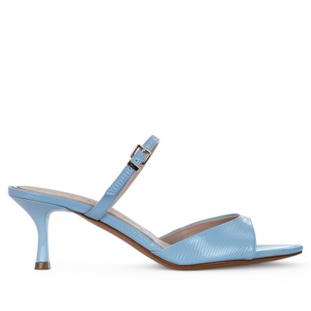 ALBANO - Sandal Genarbtes Leder