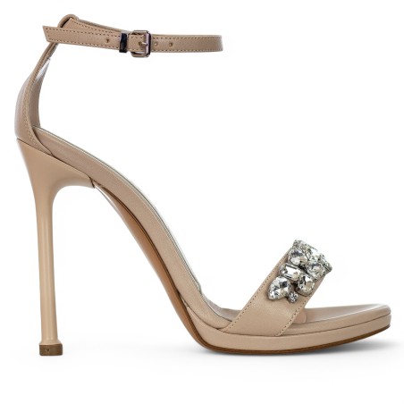 ALBANO - Sandal Frauen mit Steinen