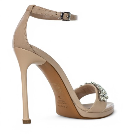 ALBANO - Sandal Frauen mit Steinen