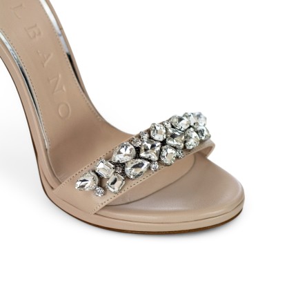 ALBANO - Sandal Frauen mit Steinen