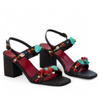 EXÉ - Sandal mit Verzierungen 2