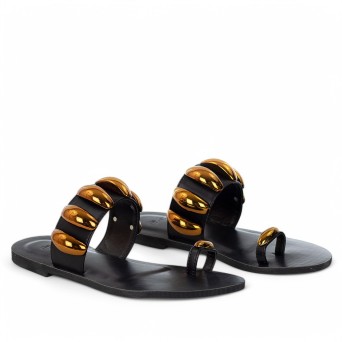 EXÉ - Sandal mit Steinen 2