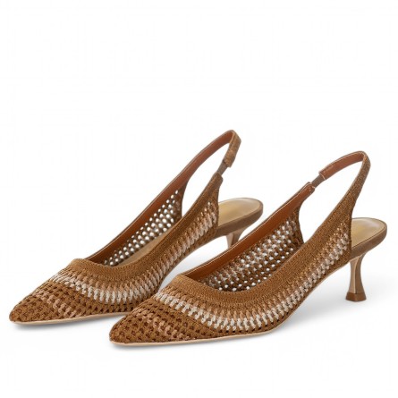 CHICONIC - Slingback in real woven CHICONIC - Slingback in real woven