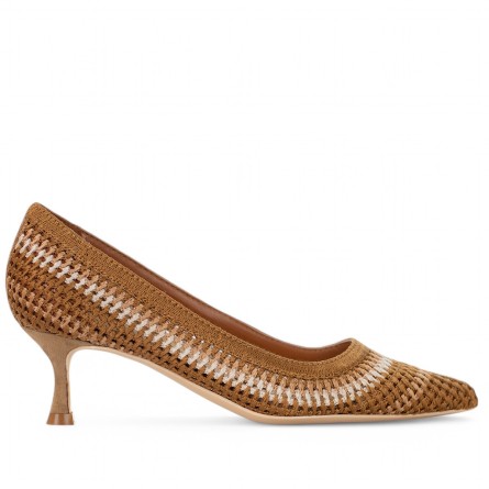 CHICONIC - Decolette in real woven