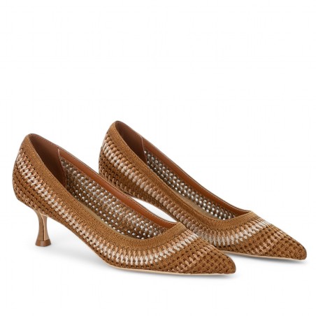 CHICONIC - Decolette in real woven