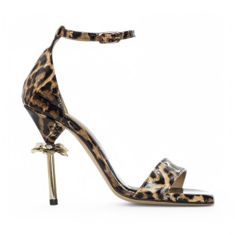 WO MILANO - Sandalia Leopard