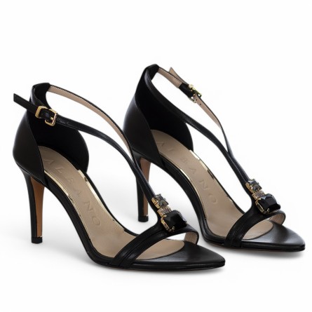 ALBANO - Sandal mit Steinen